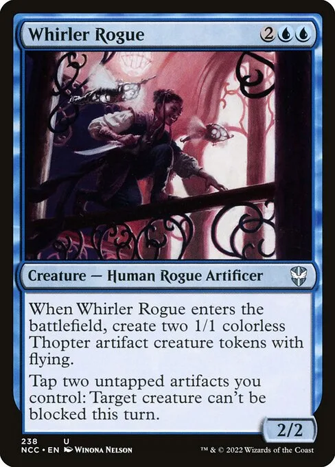 Whirler Rogue · New Capenna Commander 238/447