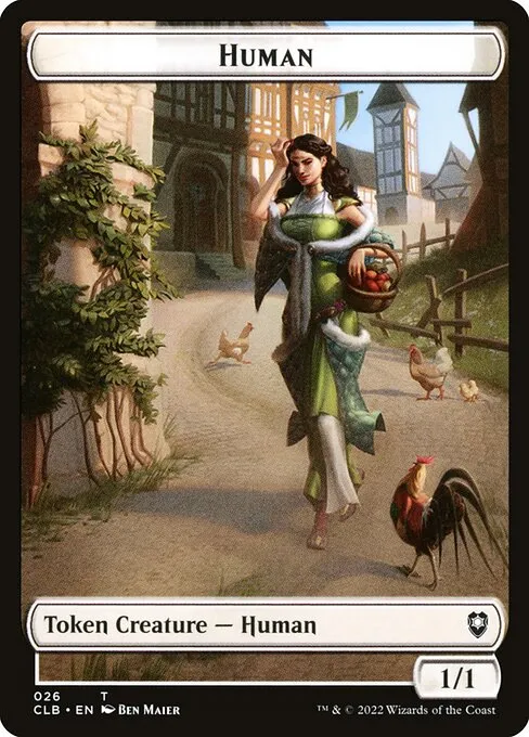 Human · Battle for Baldur's Gate Tokens 26/51