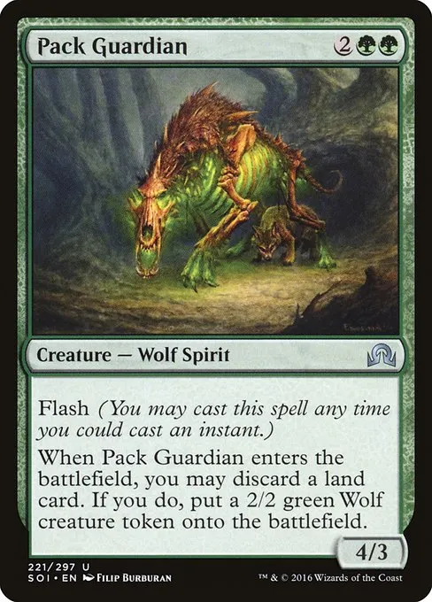 Pack Guardian · Shadows over Innistrad 221/302