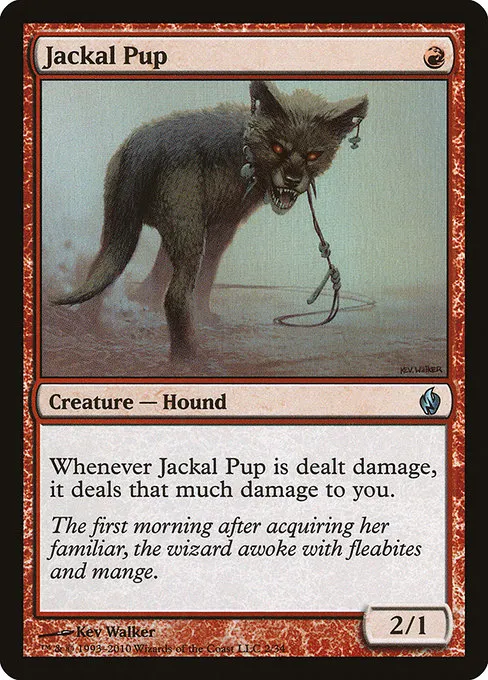 Jackal Pup · Premium Deck Series: Fire and Lightning 2/34