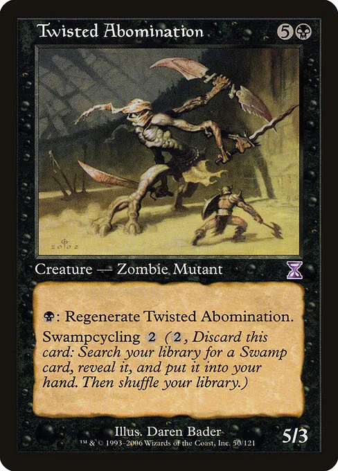 Twisted Abomination · Time Spiral Timeshifted 50/121