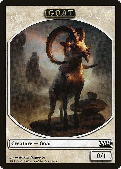 Goat · Magic 2014 Tokens 4/13