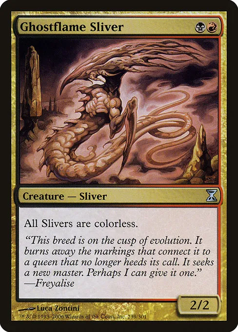 Ghostflame Sliver · Time Spiral 239/301