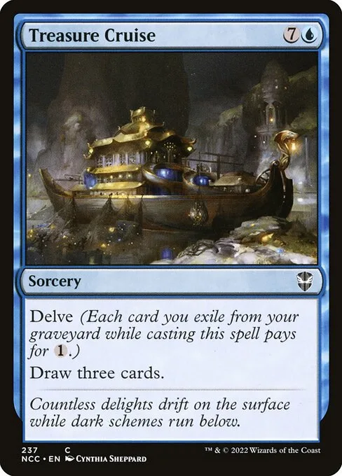 Treasure Cruise · New Capenna Commander 237/447