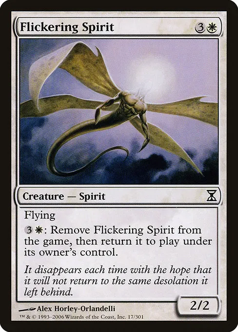 Flickering Spirit · Time Spiral 17/301