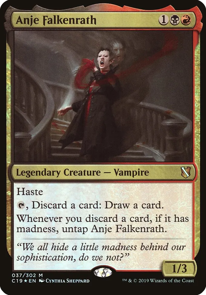 Anje Falkenrath · Commander 2019 Oversized 37/4