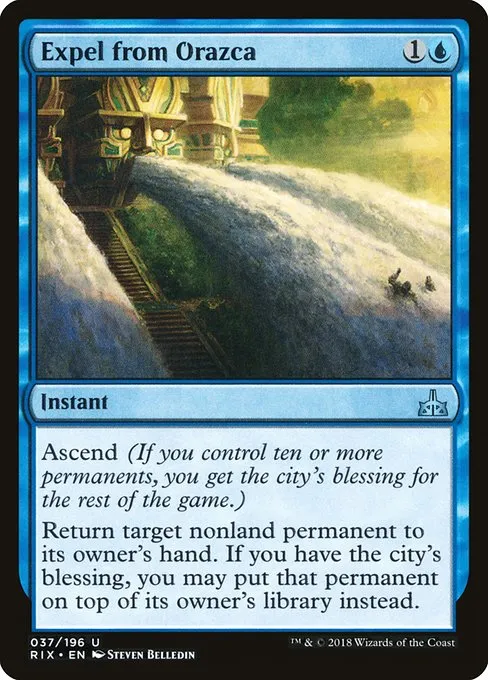 Expel from Orazca · Rivals of Ixalan 37/205