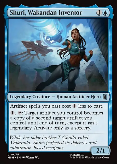 Shuri, Wakandan Inventor · Marvel Super Heroes 75/24