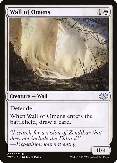 Wall of Omens · Double Masters 2022 33/579