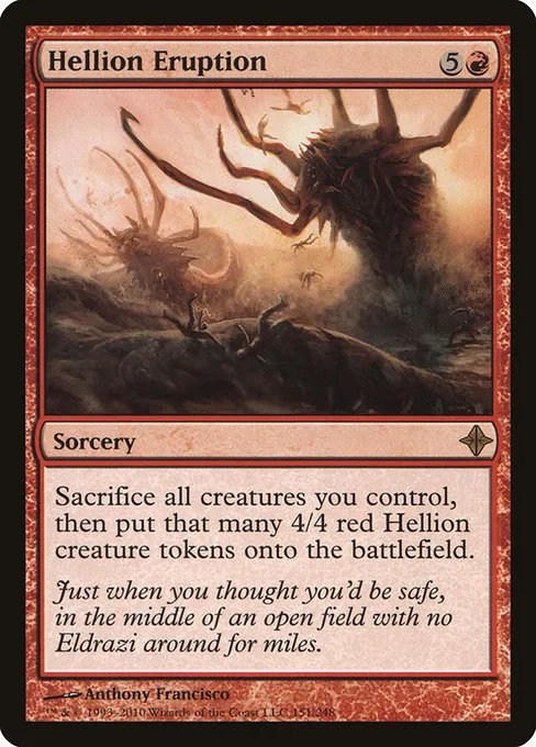 Hellion Eruption · Rise of the Eldrazi 151/248