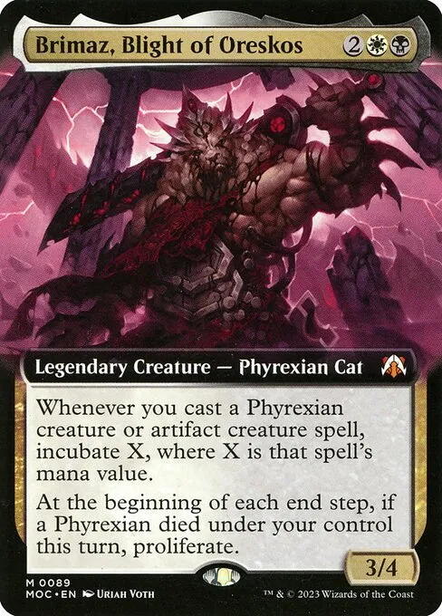 Brimaz, Blight of Oreskos · March of the Machine Commander 89/450