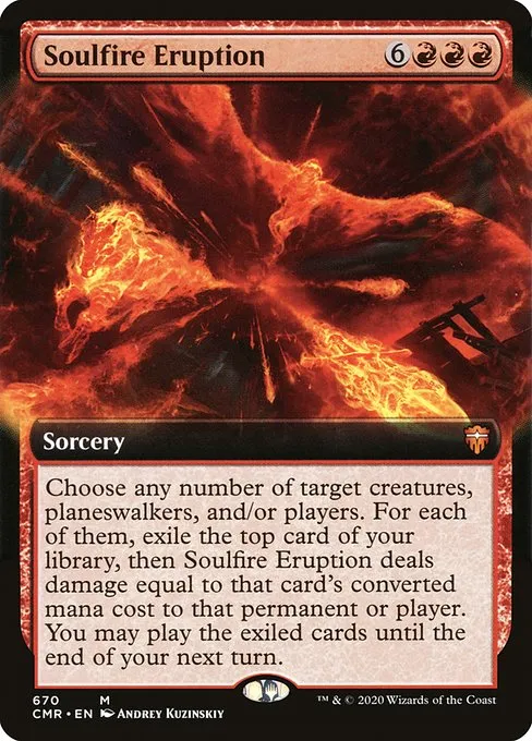 Soulfire Eruption · Commander Legends 670/718
