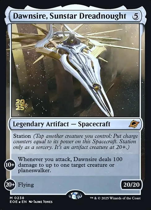 Dawnsire, Sunstar Dreadnought · Edge of Eternities Promos 238s/160