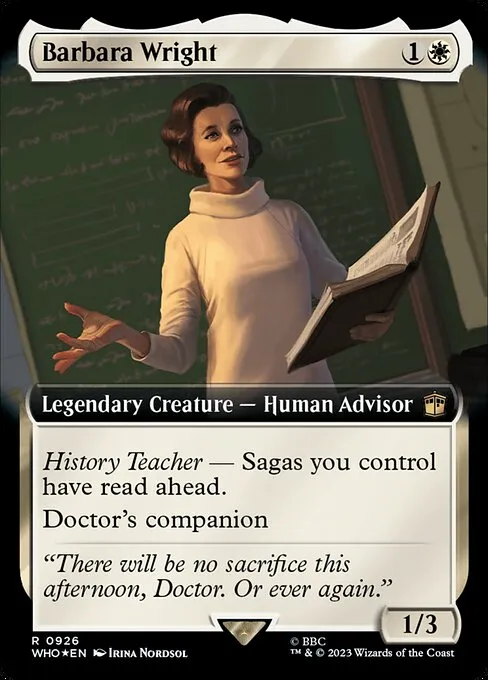 Barbara Wright · Doctor Who 926/1178