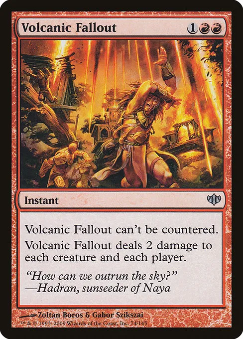 Volcanic Fallout · Conflux 74/145