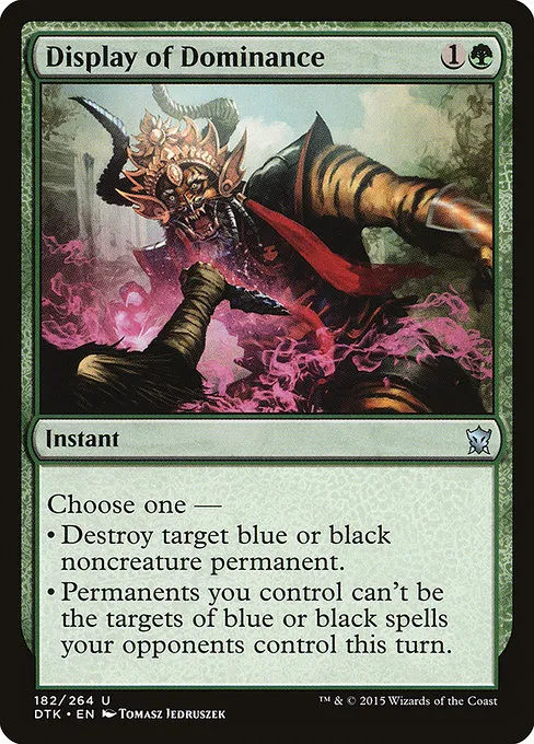 Display of Dominance · Dragons of Tarkir 182/264