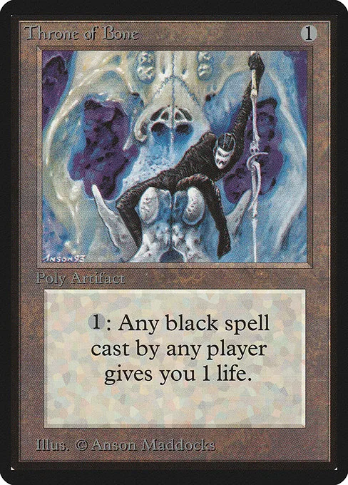 Throne of Bone · Limited Edition Beta 274/302