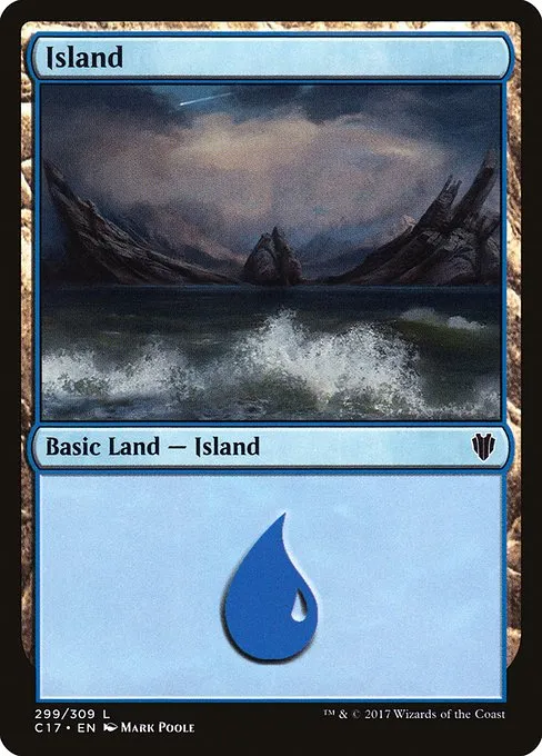 Island · Commander 2017 299/309