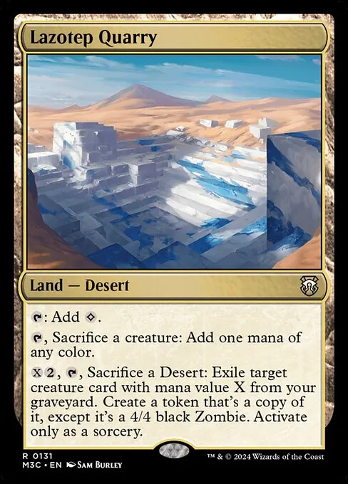 Lazotep Quarry · Modern Horizons 3 Commander 131/398