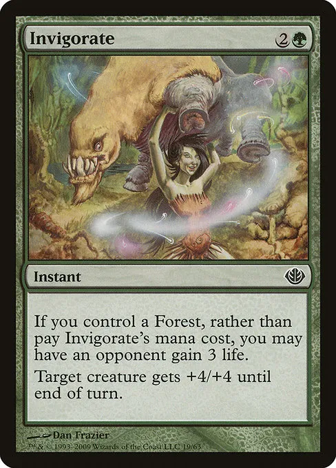 Invigorate · Duel Decks: Garruk vs. Liliana 19/63