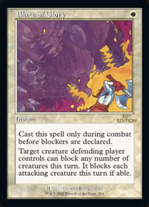 Blaze of Glory · 30th Anniversary Edition 303/594