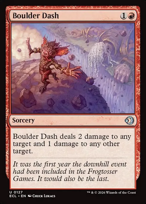 Boulder Dash · Lorwyn Eclipsed 127/408
