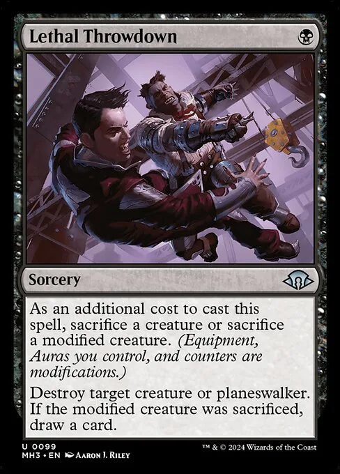 Lethal Throwdown · Modern Horizons 3 99/528