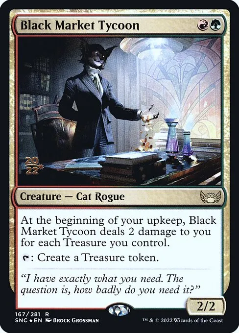 Black Market Tycoon · Streets of New Capenna Promos 167s/161