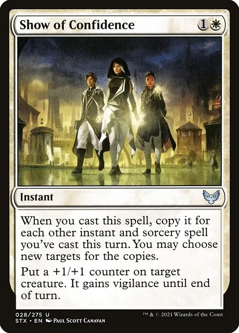 Show of Confidence · Strixhaven: School of Mages 28/393