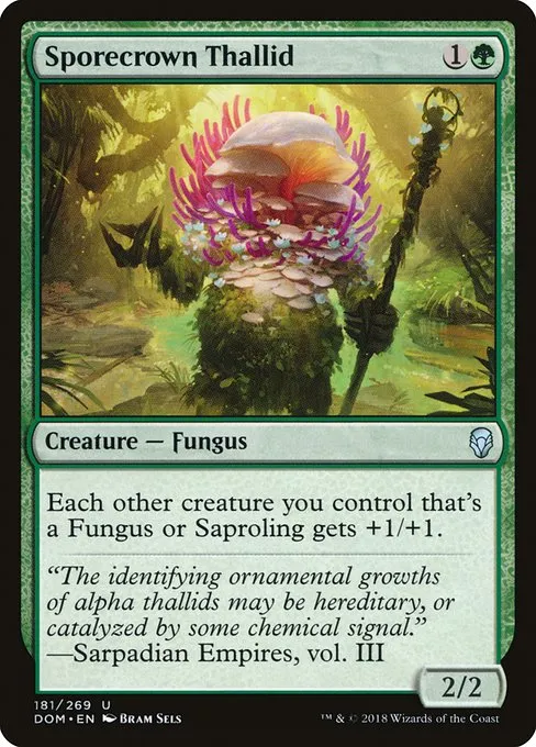 Sporecrown Thallid · Dominaria 181/280