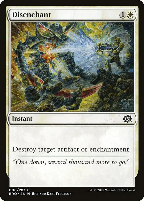 Disenchant · The Brothers' War 6/399