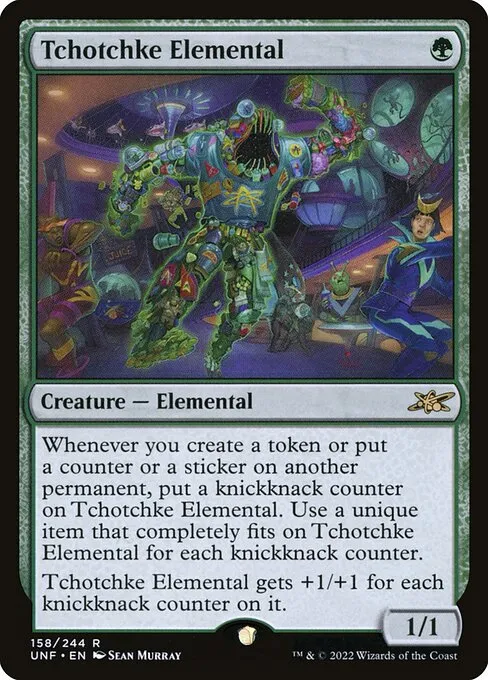 Tchotchke Elemental · Unfinity 158/639