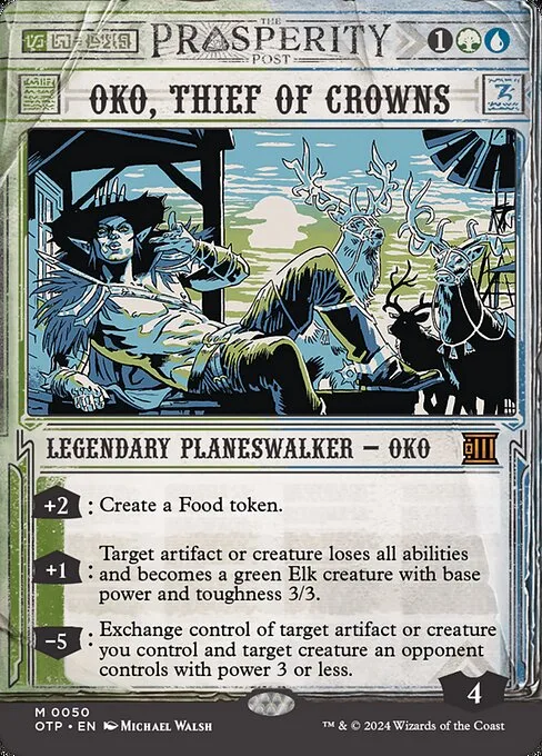 Oko, Thief of Crowns · Breaking News 50/80