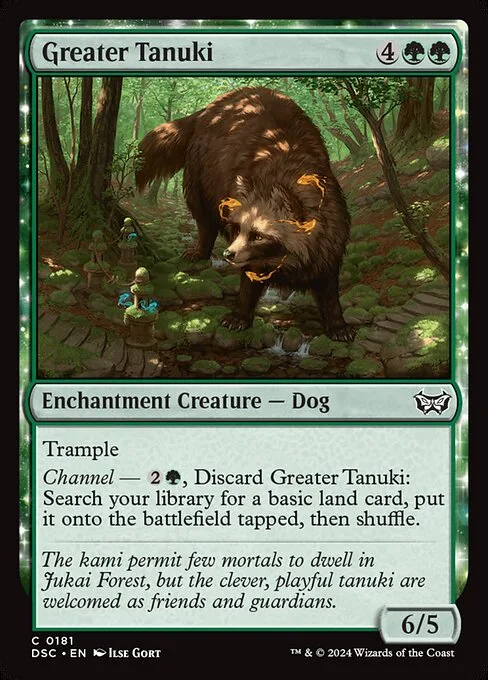 Greater Tanuki · Duskmourn: House of Horror Commander 181/373