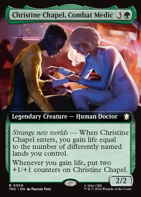 Christine Chapel, Combat Medic · Star Trek Commander 300/1