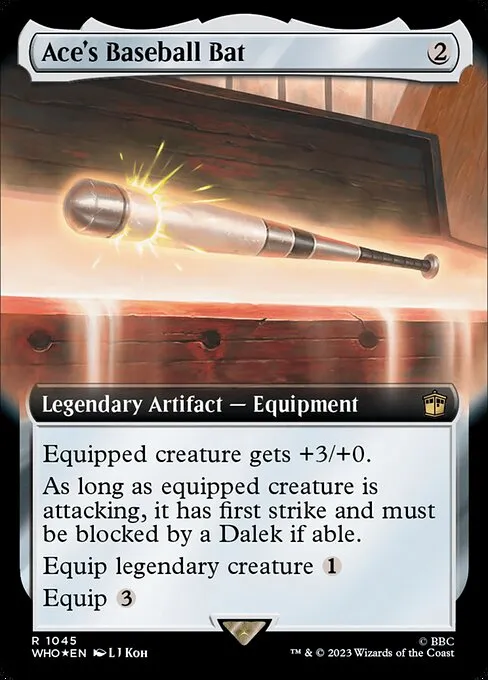 Ace's Baseball Bat · Doctor Who 1045/1178