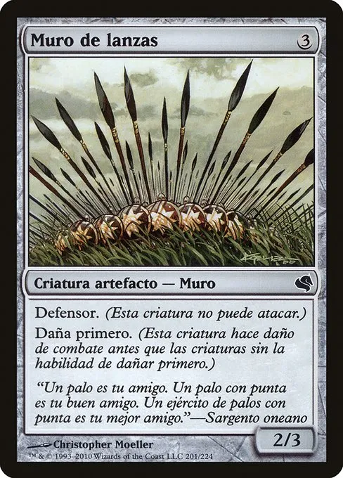 Wall of Spears · Salvat 2011 201/224