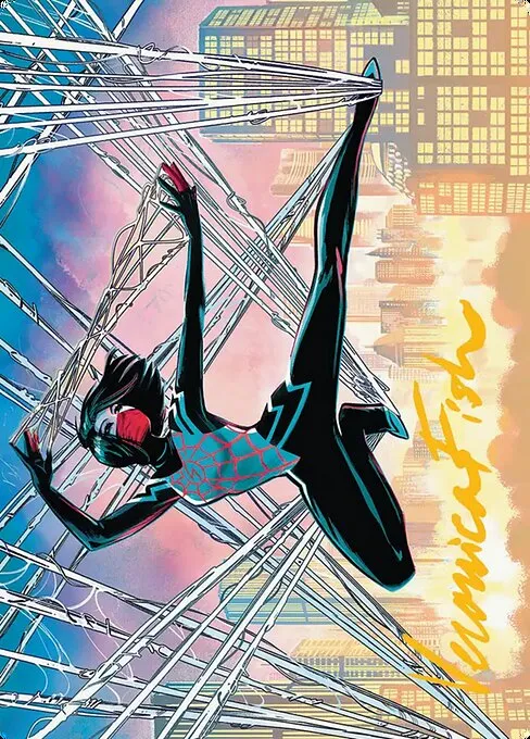 Silk, Web Weaver // Silk, Web Weaver · Marvel's Spider-Man Art Series 39/54