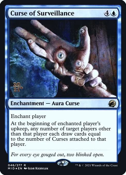 Curse of Surveillance · Innistrad: Midnight Hunt Promos 46s/155