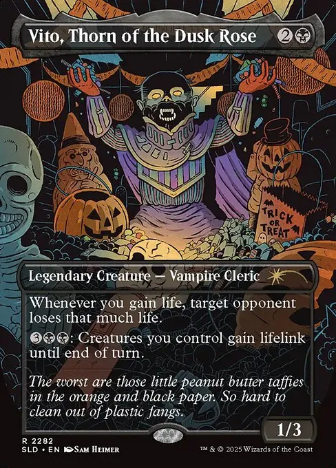 Vito, Thorn of the Dusk Rose · Secret Lair Drop 2282/2547
