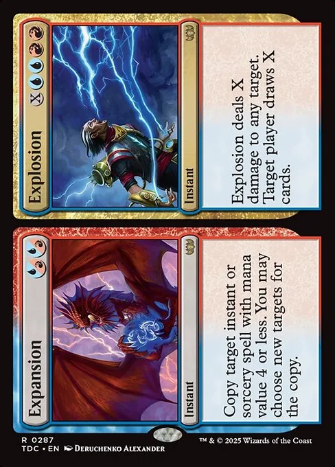 Expansion // Explosion · Tarkir: Dragonstorm Commander 287/413