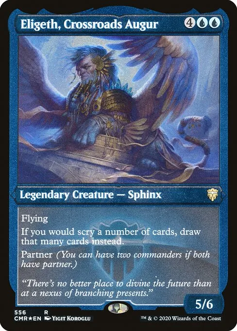Eligeth, Crossroads Augur · Commander Legends 556/718