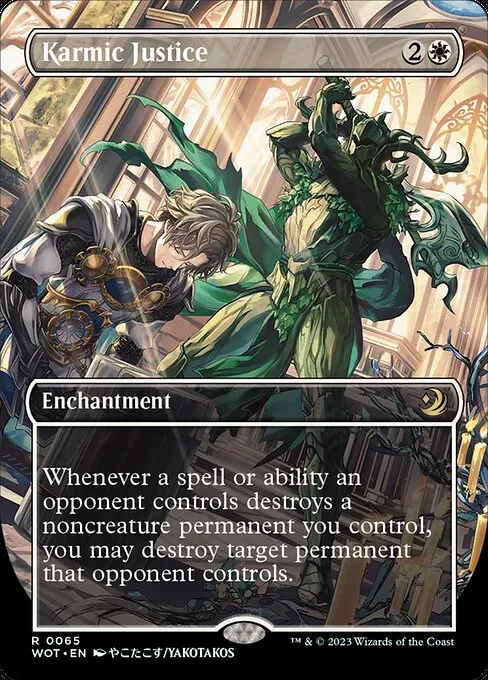 Karmic Justice · Wilds of Eldraine: Enchanting Tales 65/103