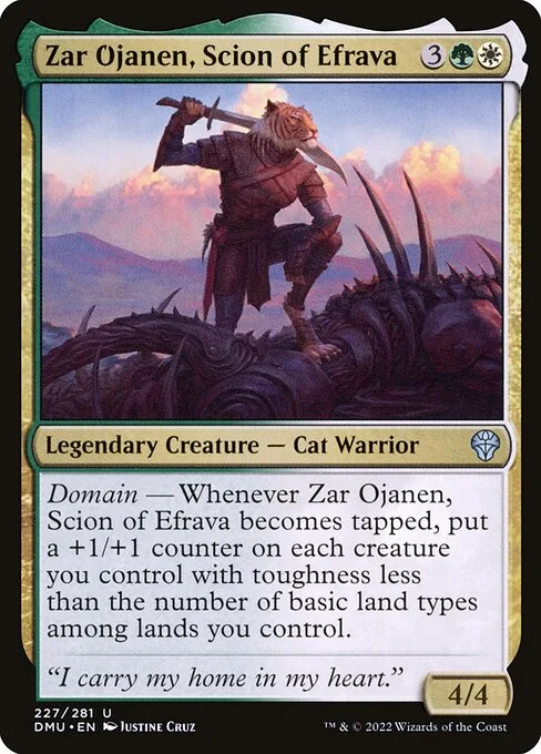 Zar Ojanen, Scion of Efrava · Dominaria United 227/453