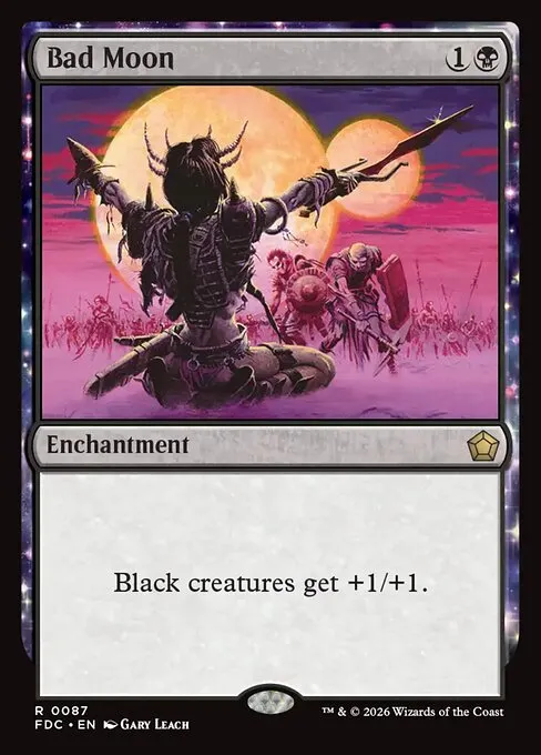 Bad Moon · Foundations Commander 87/3