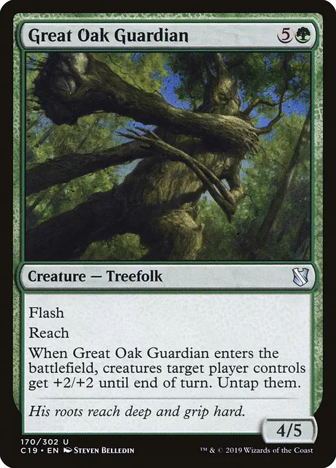 Great Oak Guardian · Commander 2019 170/302