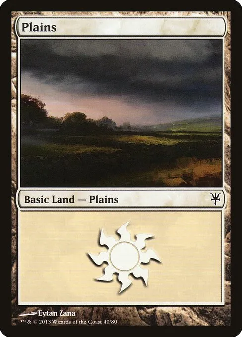 Plains · Duel Decks: Sorin vs. Tibalt 40/80
