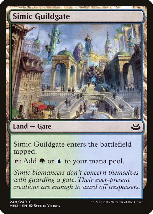 Simic Guildgate · Modern Masters 2017 248/249