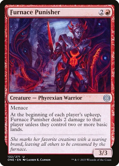 Furnace Punisher · Phyrexia: All Will Be One 132/479