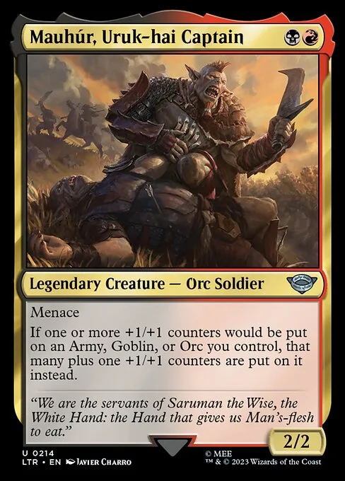 Mauhúr, Uruk-hai Captain · The Lord of the Rings: Tales of Middle-earth 214/856